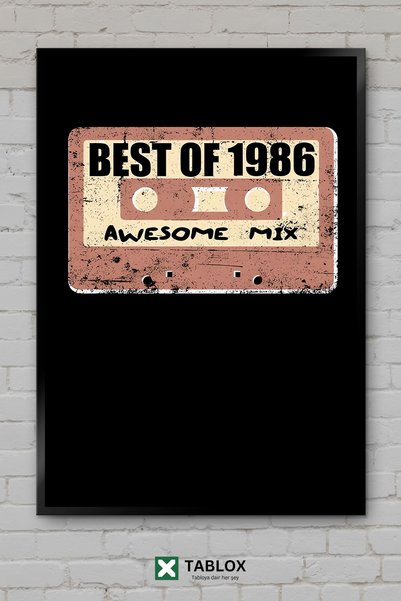 tablomaxtbx Poster pentru album muzical Best Of En İyiler, tablou decorativ î...