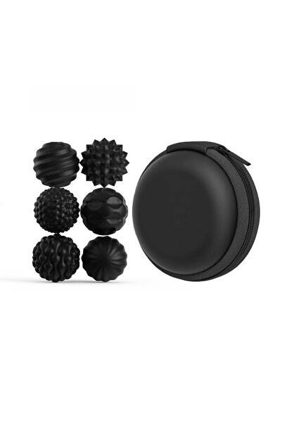 Choice Black - 6pcs Upgraded Second Magnetic Balls EDC Relief Toys Fidgeting ...