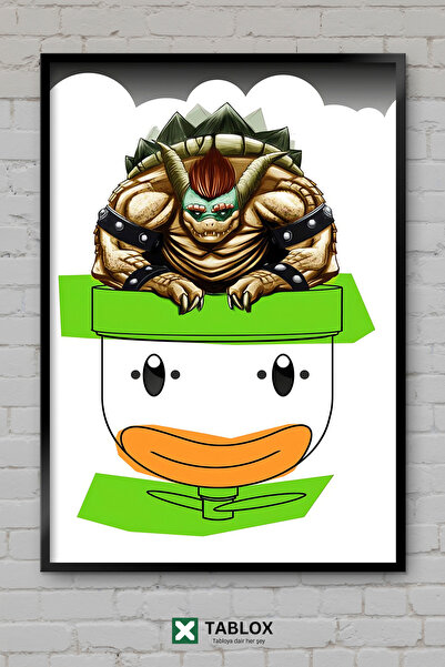 tablomaxtbx Bowser Koopa Clown Car Super Mario Game Action Frame Appearance D...