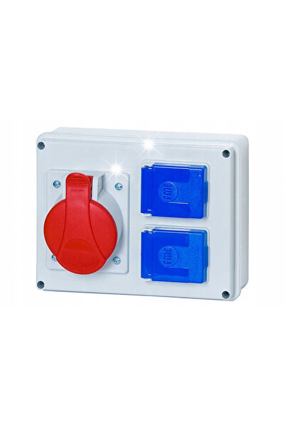 F-ELEKTRO Tablou de distribuție R-190 - prize 32A 5P, 2x230V IP44