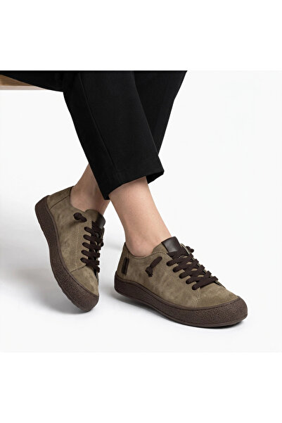 mokka shoes ortopedik Γυναικεία αθλητικά παπούτσια από γνήσιο δέρμα σουέτ, κα...