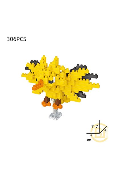 Choice 288 Pokemon Small Building Pokemon Nanoblock Cartoon Pikachu Education...