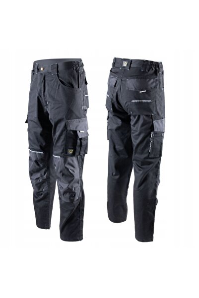 Seven Kings Pantaloni de lucru cu talie elastică DRIVE negri r.25