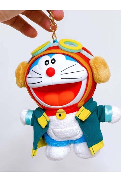 Natavanbutık Doraemon Büyük Film Serisi Peluş Anahtarlık Figür Askı Kör Kutu 7 Farklı Model 14+ Yaş