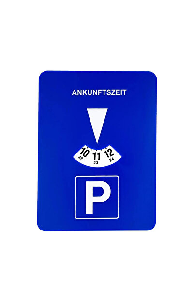Choice 1 languages Version Blue Digital Parking Timer Disc Easy to Use Portab...