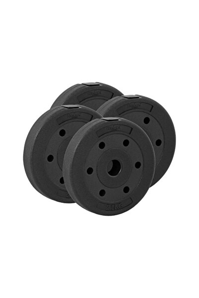Rebel Set de 10 greutăți, Rebel, 10 kg, Negru