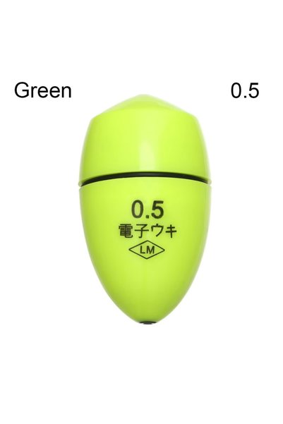 Choice green 0.5 Electronic Floating Wave Rock Fishing Through Luminous Float...