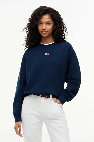 Tommy Jeans Kadın Sweatshirt-DW0DW23297