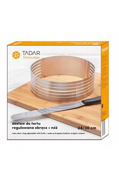 Tadar Inel și cuțit reglabile pentru tăiat biscuiți, 24-30 cm