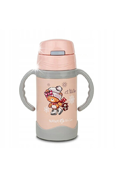 Nava Cană termică pentru copii 300 ml roz We Care