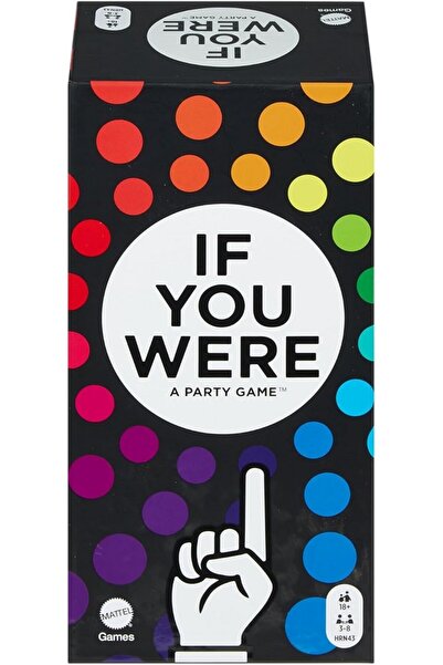 mattel Party game IF You Were, Mattel, in English