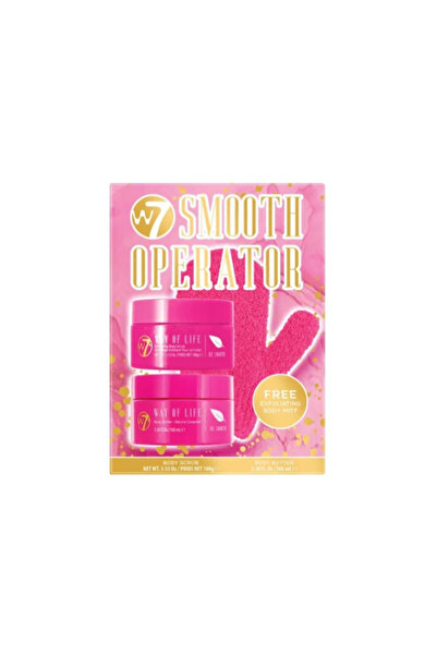 w7 Σετ Δώρου  "Smooth Operator " Ροζ