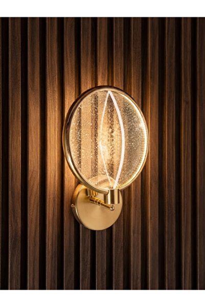 Cheap Lighting Gold Oynar Başlıklı Aplik 3 Renk Seçeneği Led Duvar Yatak Masa...