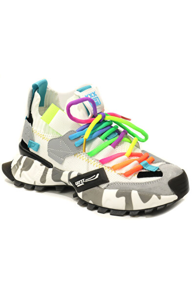 Gryxx Pantofi dama 4S18159W PDPD 13 Z-ALB/MULTICOLOR-41
