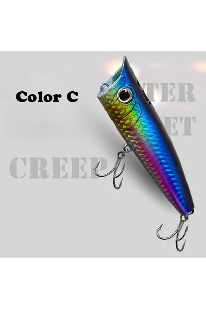 Choice 18g Color C 1pcs/5pcs Topwater Popper 9g 14.5g 18g Floating Rock pop A...