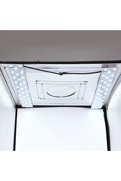 PULUZ Cort fără stâlpi 80CM LED 8500LM