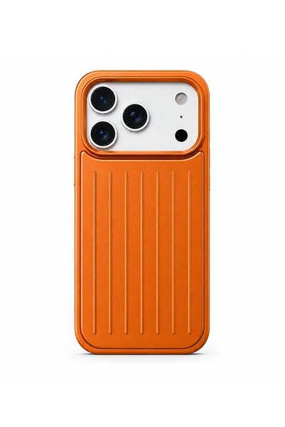 Mopal Mova Series Serrated Striped iPhone 18 Pro Compatible Hard Case |   Cam...