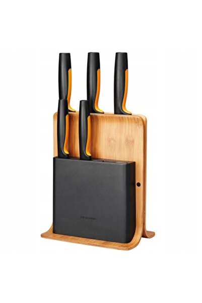 FiSKARS Functional Form 1057552 Set de 5 cuțite de bucătărie în bloc