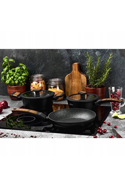 Starke Pro Tigaie antiaderentă mică de 20 cm, cu înveliș de granit, compatibi...