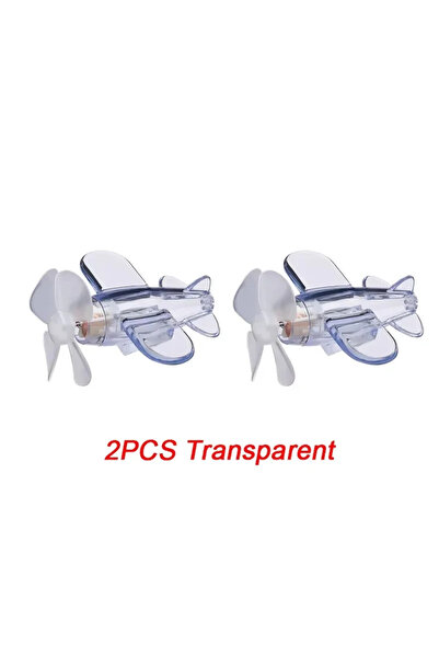 Choice 2pcs white 1/2pcs Wind-Powered LED Airplane Propeller Motorcycle & Car...