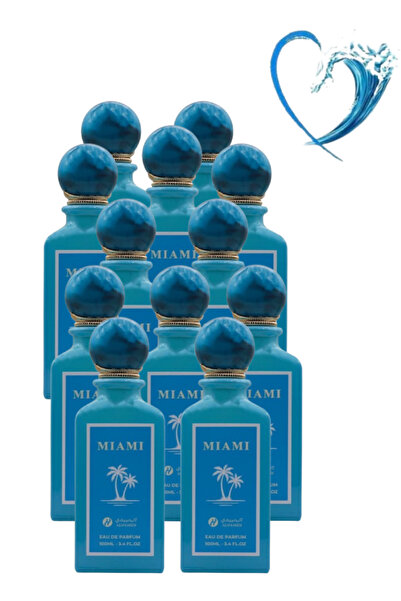 ALHAMIDI 12 Pieces Miami Perfume 100 ML