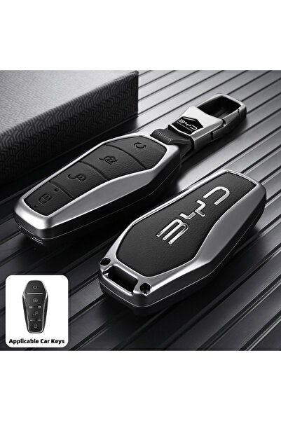 Choice Type-B Black Buckle BYD Yuan Plus Key Case (2026 Model) – Complete Set...