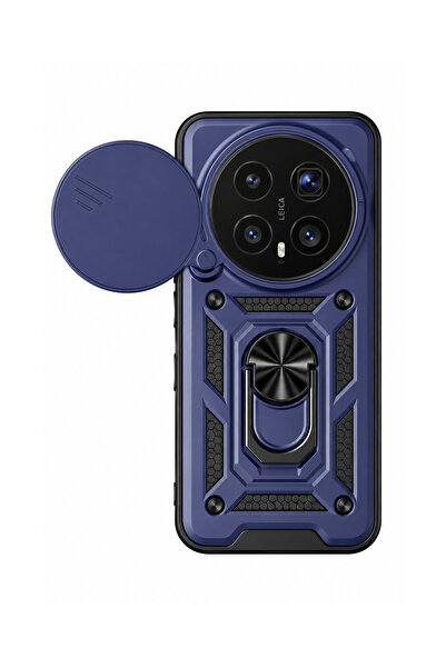 Mopal Glide Serisi Sürgülü Kamera Korumalı ve Yüzük Standlı Magic 8 Pro Uyuml...