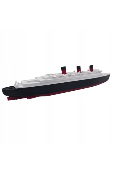NO BRAND Model de colecție al navei RMS Queen Mary, replică realizată prin im...