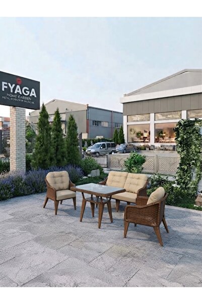 FYAQA HOME FİRUZE BAHÇE BALKON TAKIMI
