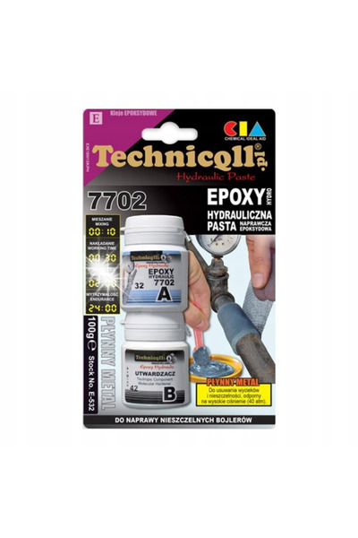 Technicqll PASTĂ EPOXIDICĂ HIDRAULICĂ 100G - TQ E-532