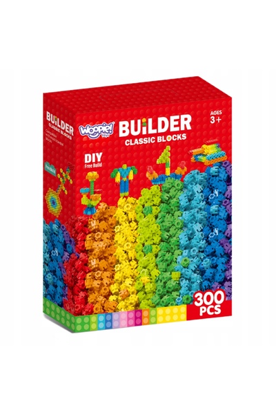 woopie Blocuri de construcție creative 300 buc. Set de aranjament vehicul