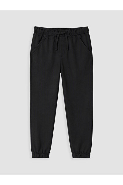 LC Waikiki Two Mt Shop Quality Black Plain Standard & Regular Elastic Cuff Bo...