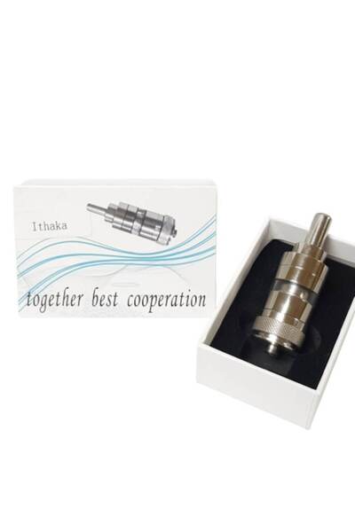Nafpro Ithaka Serviceable Atomizer, 4ml, Silver