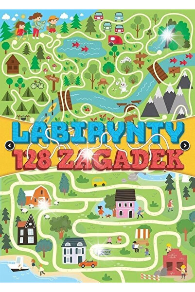 NO BRAND 128 Probleme Labirintice, Carte de Puzzle-uri pentru Copii, Ghicitori