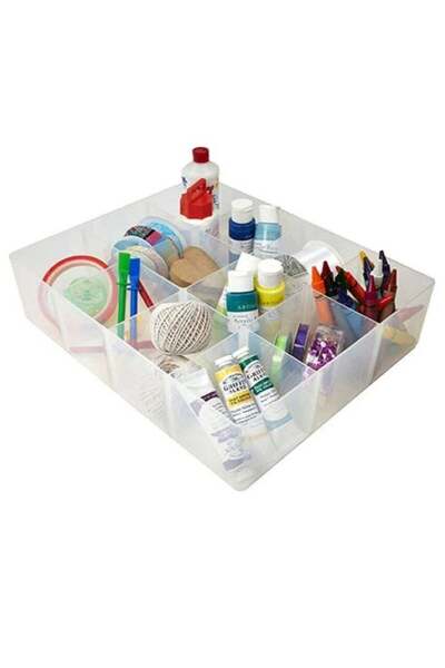 Generic Really Useful Box Large Tray 12 Multi-Compartment Organizer Insert Du...
