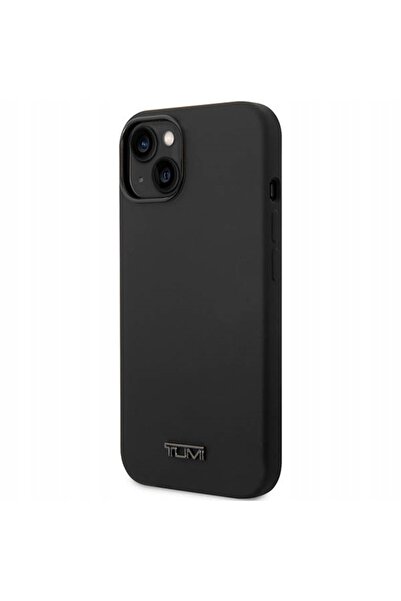 NO BRAND TUMI Husă rigidă din silicon lichid pentru iPhone 14 Plus 15 Plus, gri