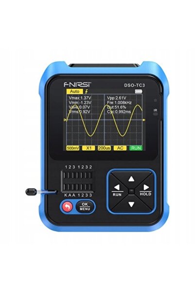 FNIRSI SigGen 3 în 1 DSO-TC3 Osciloscop Digital Portabil Tester de Tranzistori