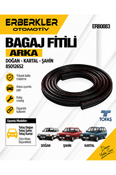 ERBERKLER Tofaş Arka Bagaj Fitili Doğan Kartal Şahin 85012652