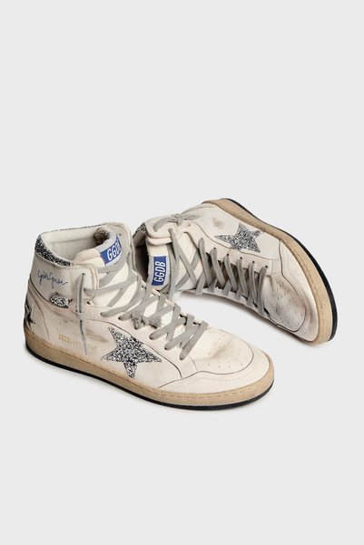Golden Goose Logolu Hakiki Deri Sim Detaylı Bilekli Sneaker Ayakkabı Kadın AYAKKABI GWF00230.F002192