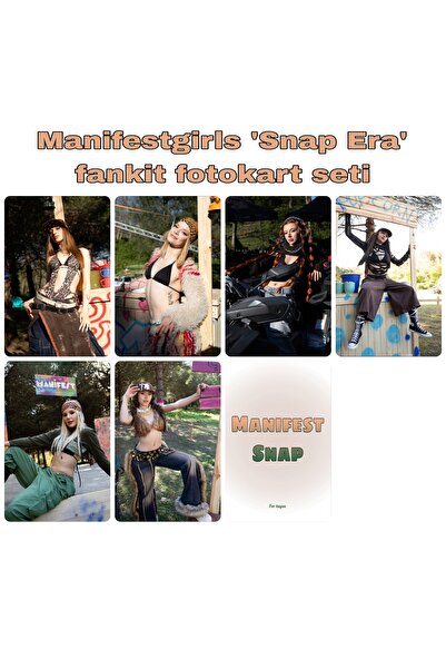 Sntay Manifest Fotokart Seti 'Snap era fankit' vers. Fotokaart seti