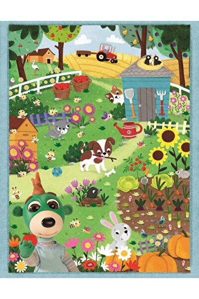 Trefl PUZZLE BEBE MAXI 2X10 ÎNTRUNESC BULLELE 43000
