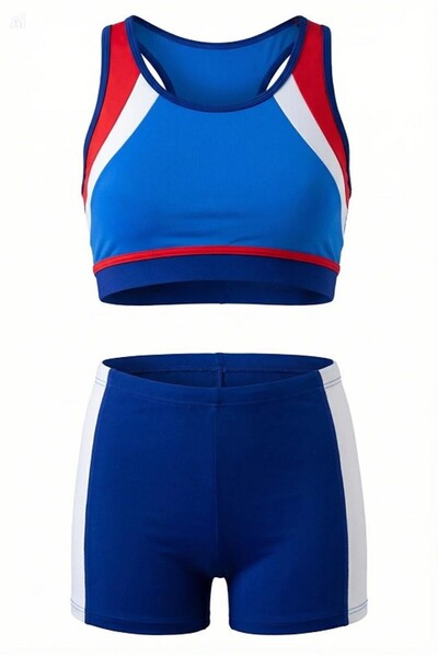 Endeep 218425 Girls' Shorts Swimsuit