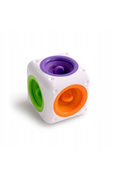 Fat Brain Toys Curcubeu SENSOKOSTKA TUGL Bule Colorate Senzoriale