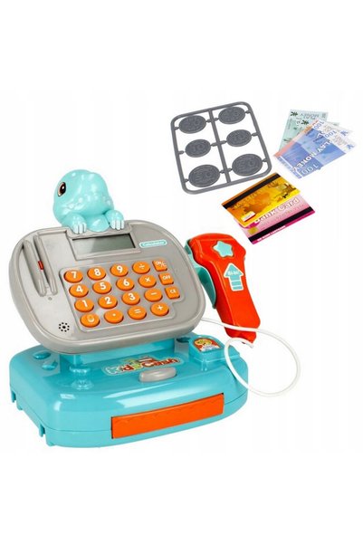 woopie CASĂ DE MARCAT FISCALĂ MAGAZIN SUPERMARCAT SCANNER CALCULATOR ACCESORI...
