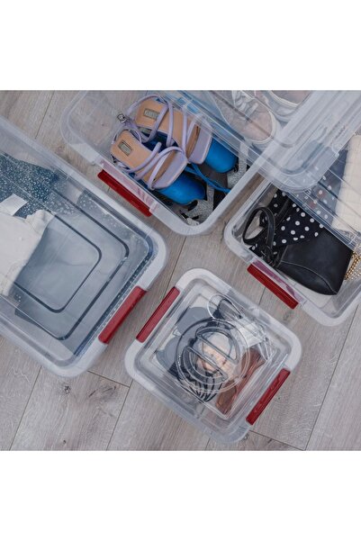 Galicja Recipient pentru depozitarea alimentelor cu capac, din plastic, incol...