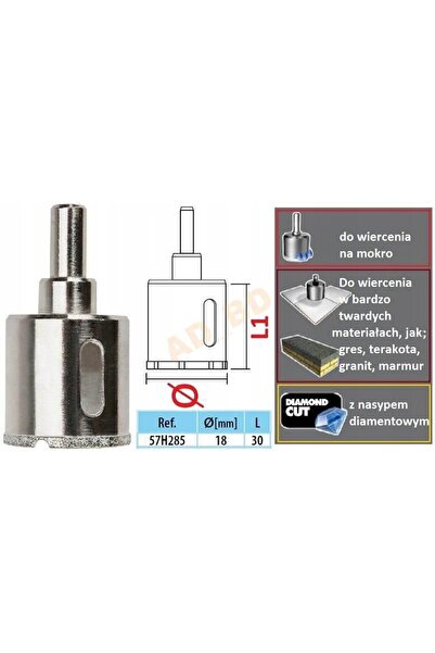 graphite Burghiu diamantat pentru gresie 18MM - T 57H285