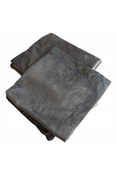 NO BRAND Husă de pernă decorativă din catifea 45x45 2 bucăți