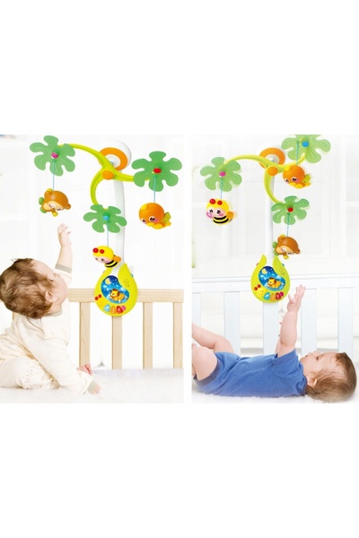 Hola Carusel interactiv fabulos și colorat ZA0636