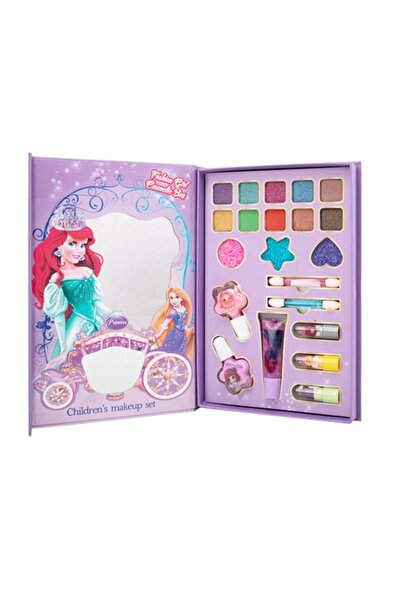 Toys PRIMA PALETĂ DE MACHIAJ PENTRU COPII 21 EL. SET COSMETIC LUSTERKO