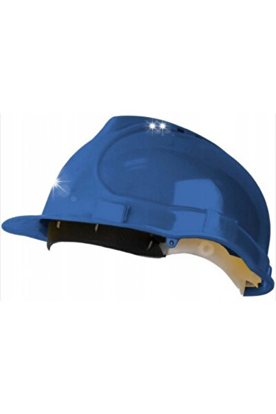 Stalco Cască de protecție albastră ventilată de siguranță pentru construcții
